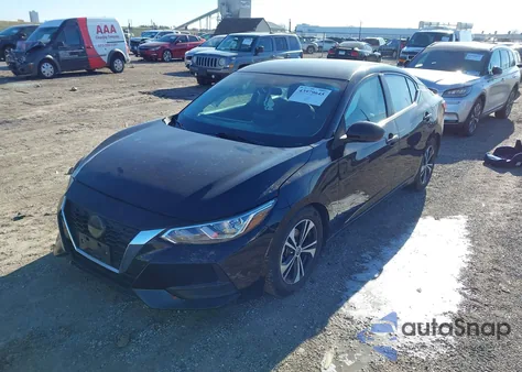 2022 Nissan Sentra Sv Xtronic Cvt from USA, damaged, VIN 3N1AB8CV8NY241079